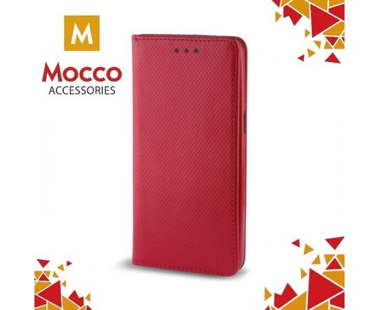 Mocco Smart Magnet Book Case Grāmatveida Maks Telefonam Sony Xperia XA1 Sarkans