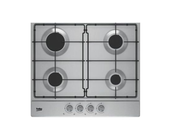 BEKO HIAG64223SX 60cm gāzes virsma, iebūvējama