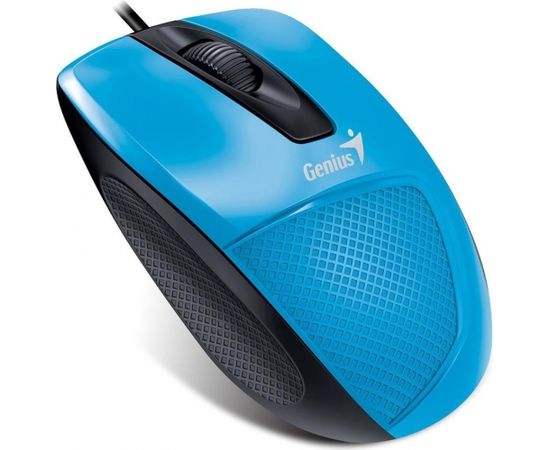 Genius DX-150X USB Blue Wired Mouse 1000 DPI optical sensor Ergonomic design