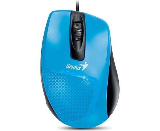 Genius DX-150X USB Blue Wired Mouse 1000 DPI optical sensor Ergonomic design