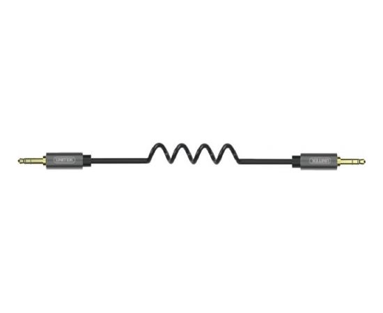 Unitek Cable miniJack 3,5mm (M) - 3,5mm (M) TWIST;  Y-C922ABK