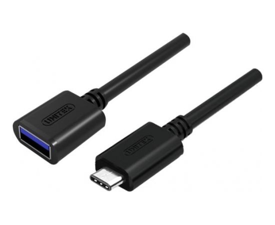 Unitek Cable USB type-C to USB AF, Y-C476BK