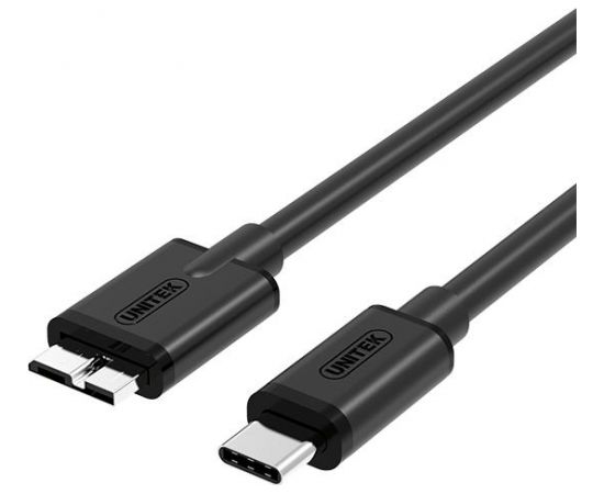 Unitek Cable USB type-C to microUSB 3.0, Y-C475BK