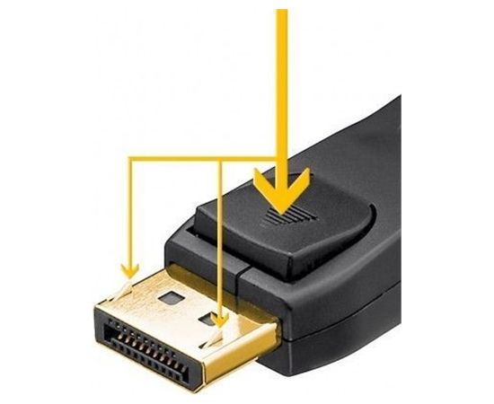 Goobay DisplayPort connector cable 1.2 65924 3 m