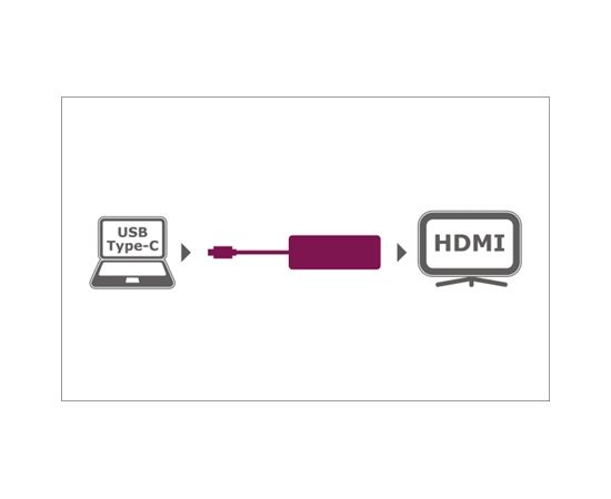 Raidsonic ICY BOX Adapter USB Type-C to HDMI HDMI, USB Type-C