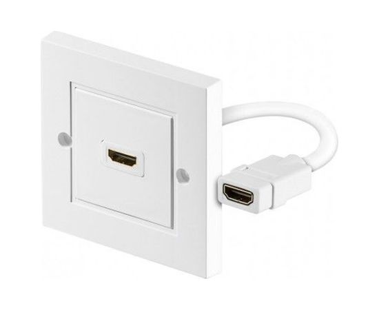 Goobay 51722 HDMI™ wall socket, gold-plated Goobay