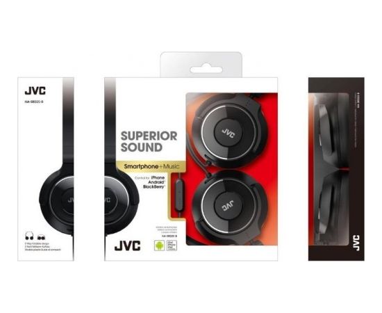 JVC HA-SR225-B-E Superior Sound Наушники с микрофоном черный