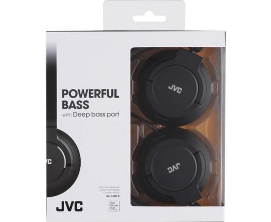 JVC HA-S180-B-E PowerFul Bass Austiņas Melnas