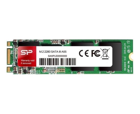 Silicon Power SSD A55 128GB, M.2 SATA, 550/420 MB/s