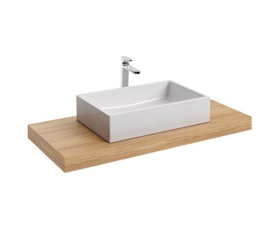 RAVAK FORMY 800 plaukts zem izlietnes 80x55x7 balta Izlietnes skapis