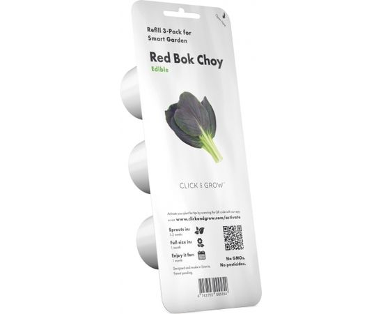 Click & Grow Smart Garden refill Punane Bok Choy 3шт