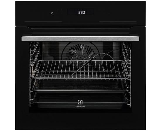 ELECTROLUX EOC5851ZOZ cepeškrāsns, melna, pirolīze, 1 līm. telesk. vad