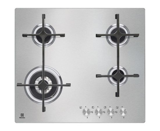 Electrolux EGS6648NOX Встроенный Газ Нержавеющая сталь