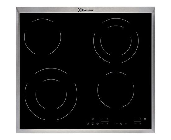 Electrolux EHF6342XOK Встроенный Электрический Черный плита