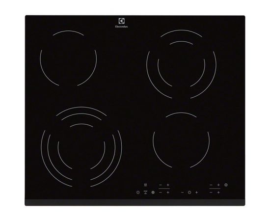 Electrolux EHF6343FOK Встроенный Электрический Черный плита