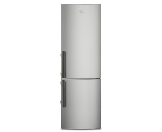 ELECTROLUX EN3601MOX ledusskapis ar saldētavu apakšā, 185cm