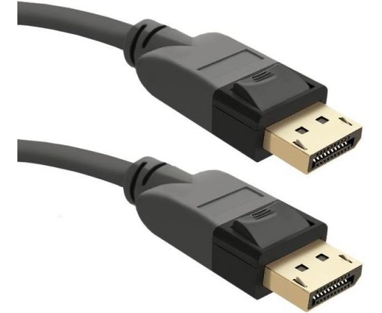 Qoltec DisplayPort v1.3 male | DisplayPort v1.3 male | 5Kx3K | 1.5m