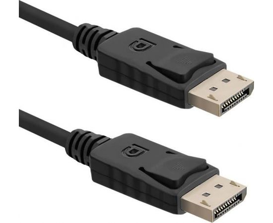 Qoltec Cable DisplayPort v1.1 male | DisplayPort v1.1 male | 1080p | 1m