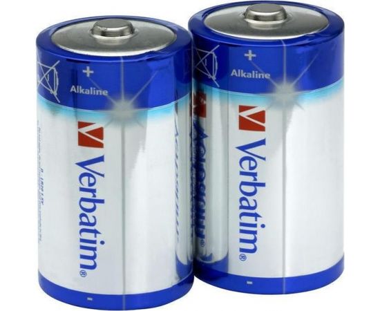 Verbatim ALKALINE BATTERY type D(R20) 2PACK