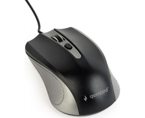 MOUSE USB OPTICAL GREY/BLACK/MUS-4B-01-GB GEMBIRD