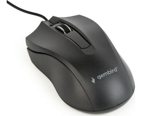 MOUSE USB OPTICAL/BLACK MUS-3B-01 GEMBIRD