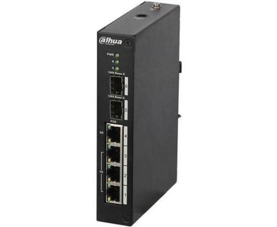 NET SWITCH 4PORT 10/100/1000M/PFS3206-4P-96 DAHUA