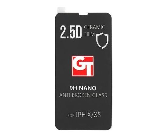 GT Pro 9H Nano Hybrid Aizsargplēvīte Pilnam Ekrānam 0.33mm Priekš Apple iPhone XS Max