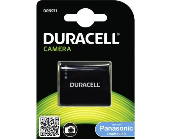 Duracell battery  Panasonic DMW-BLE9 780mAh