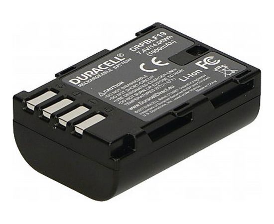 Duracell battery Panasonic DMW-BLF19 1900mAh