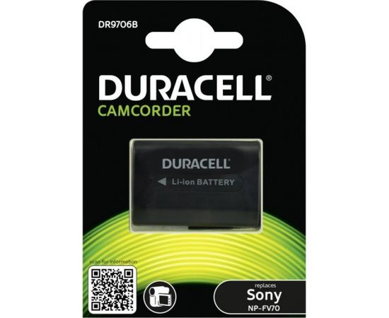 Duracell battery Sony NP-FV70 1640mAh