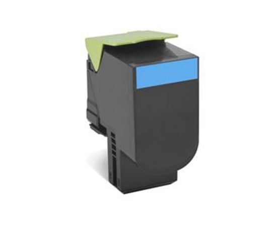 Lexmark 70C2HCE Cartridge, Cyan, 3000 pages