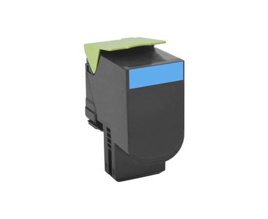 Lexmark 80C2HC0 Cartridge, Cyan, 3000 pages