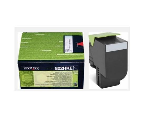 Lexmark 80C2HKE Cartridge, Black, 4000 pages