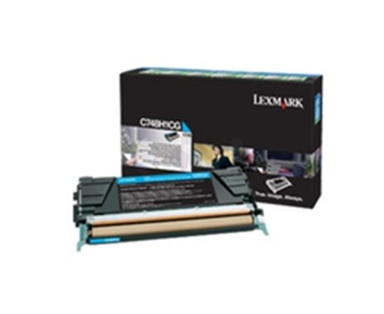 Lexmark C748H3CG Cartridge, Cyan, 10000 pages