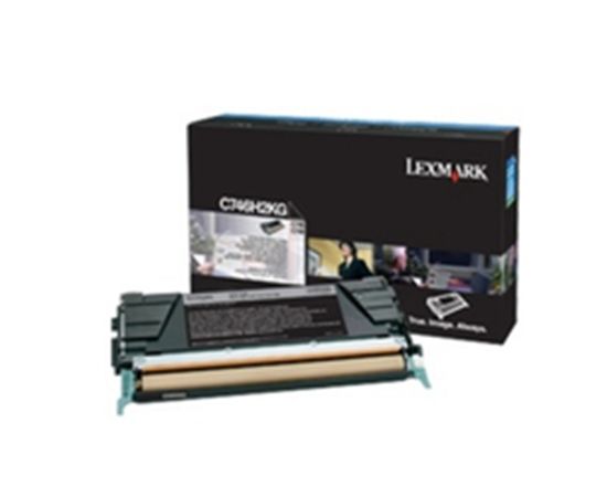 Lexmark C746H3KG Cartridge, Black, 12000 pages