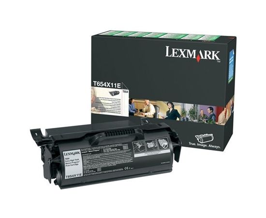 Lexmark T654X11E Cartridge, Black, 36000 pages