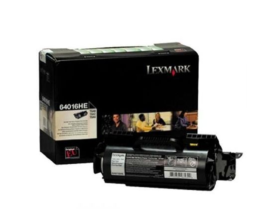 Lexmark 64016HE Cartridge, Black, 21000 pages