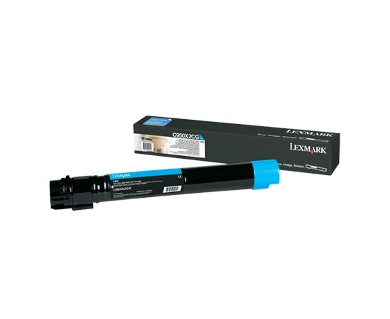 Lexmark C950X2CG Cartridge, Cyan, 22000 pages