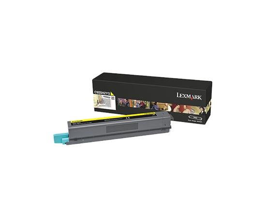 Lexmark C925H2YG Cartridge, Yellow, 7500 pages