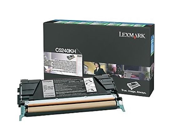 Lexmark C5240KH Cartridge, Black, 8000 pages