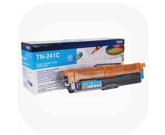 Brother TN-241C Toner Cartridge, Cyan