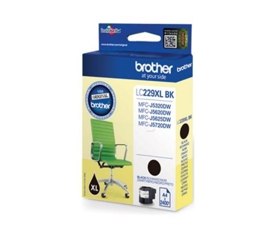 Brother LC-229XLBK Ink Cartridge, Black