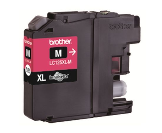 Brother LC125XLM Ink Cartridge, Magenta