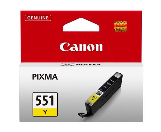 Canon CLI-551 Y Ink Cartridge, Yellow