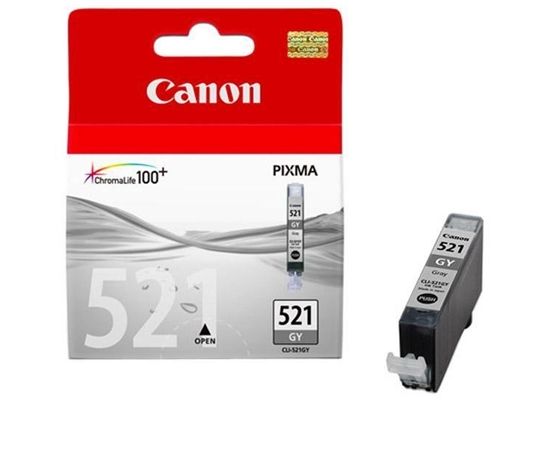 Canon CLI-521 Ink Cartridge, Grey