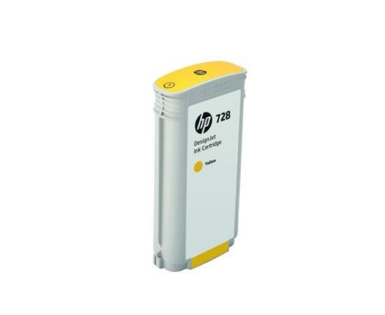 Hewlett-packard HP 728 130-ml Yellow DesignJet Ink Cartridge / F9J65A