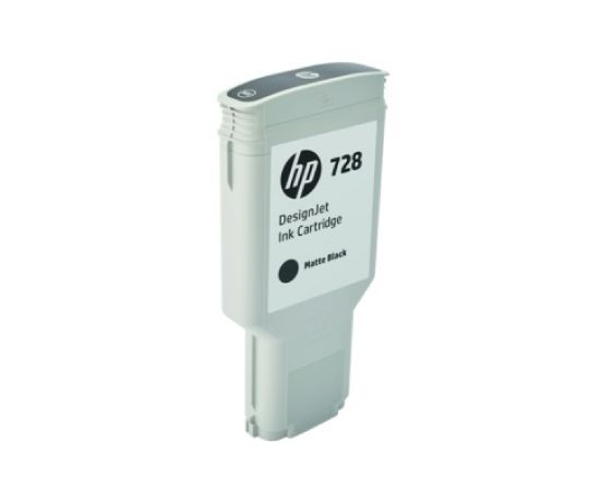 HP 728 300ml Matte Black DesignJet Ink Cartridge
