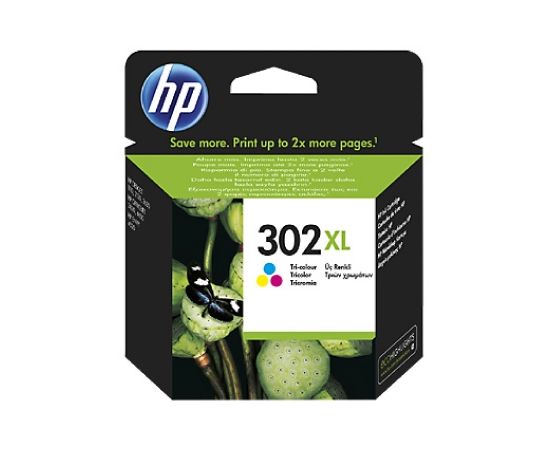 HP NO 302XL High Yield Tri-color Original Ink Cartridge (330 pages)