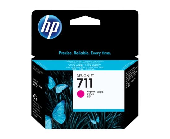 Hewlett-packard HP no.711 Magenta Ink Cartridge 29-ml 3-pack / CZ135A