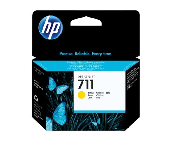 Hewlett-packard HP no.711 Yellow Ink Cartridge  29-ml / CZ132A